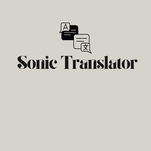 SonicTranslator